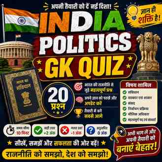 India Politics GK Quiz