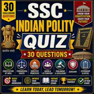 SSC Indian Polity Quiz